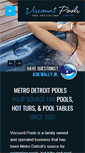 Mobile Screenshot of metrodetroitpools.com